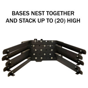 Țintă metalică Tactică / Reactivă - AP-80020-R TEMP-IPSC A-C Zone Rifle Target - Armor Post