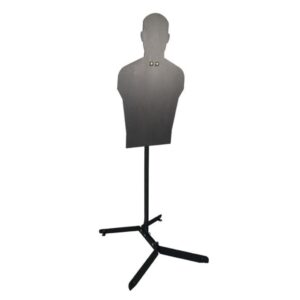 Tinta Metalica Tactica / Reactiva - AP-80059-R -Full-Size-Human-Silhouette-Rifle-Target-Armor-Post