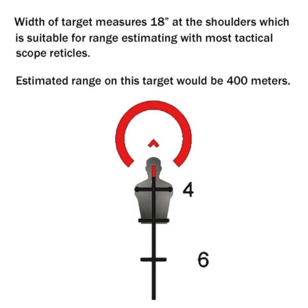 Tinta-Metalica-Tactica-Reactiva-AP-80059-R-Full-Size-Human-Silhouette-Rifle-Target-Armor-Post-RM-80059-R-4