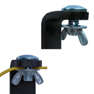 lightweight, portable USPSA Mini Popper reactive steel target 8