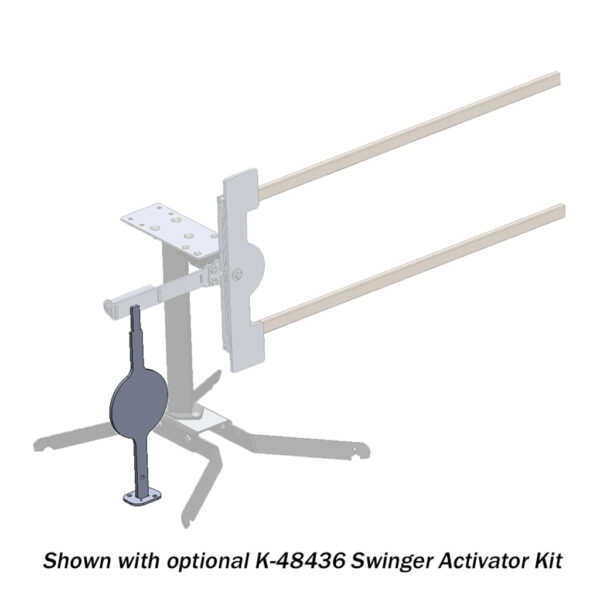 Tinta Metalica Tactica / Reactiva - CT-SWINGER - Commercial Grade Swinger Target 6