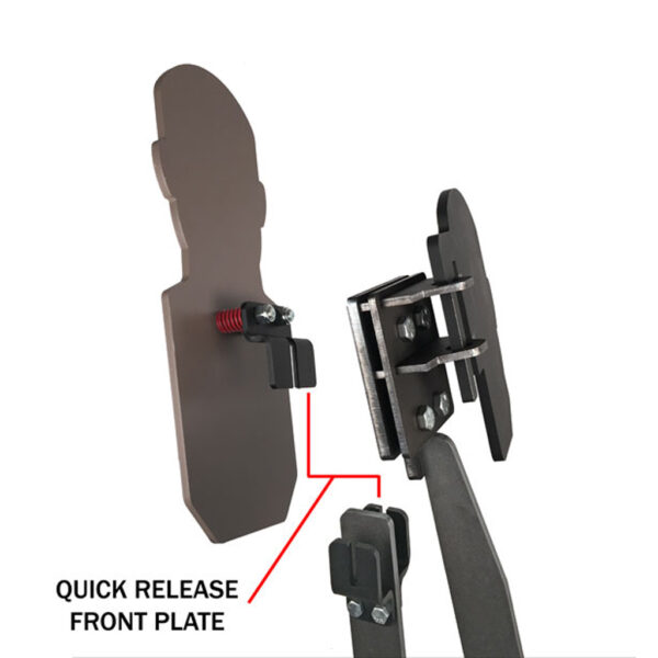 Tinta Metalica Tactica Reactiva - DAP-PT4154-R - Reactive Hostage Target - Rifle Handgun Rated 2