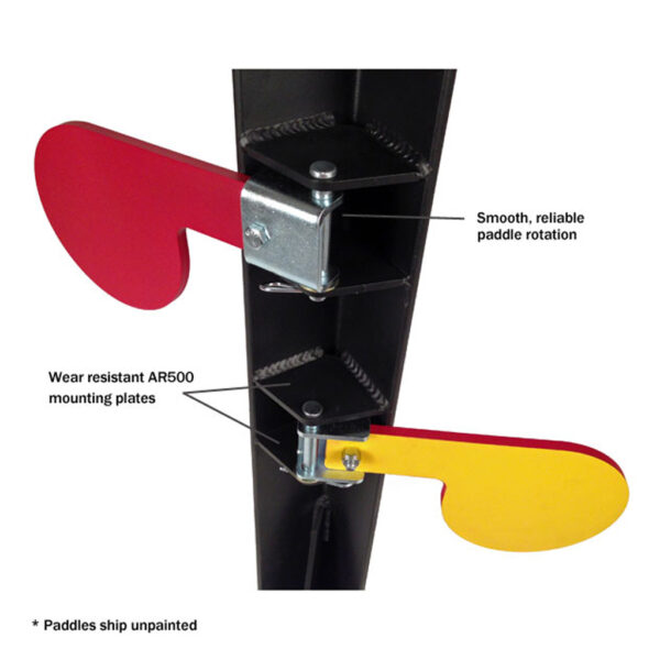 tinta-metalica-tactica-reactiva-ct-duel-tree-h Commercial Grade Handgun Dueling Tree