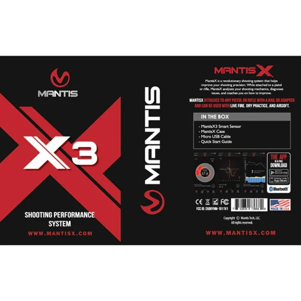 Mantis X3 – Shooting Performance System sleeve